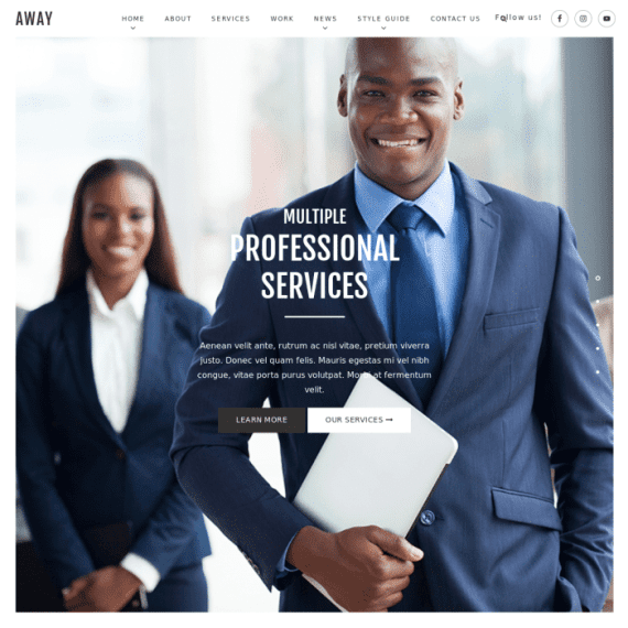 ZigZagPress Away Genesis Child WordPress Theme 1.0.0