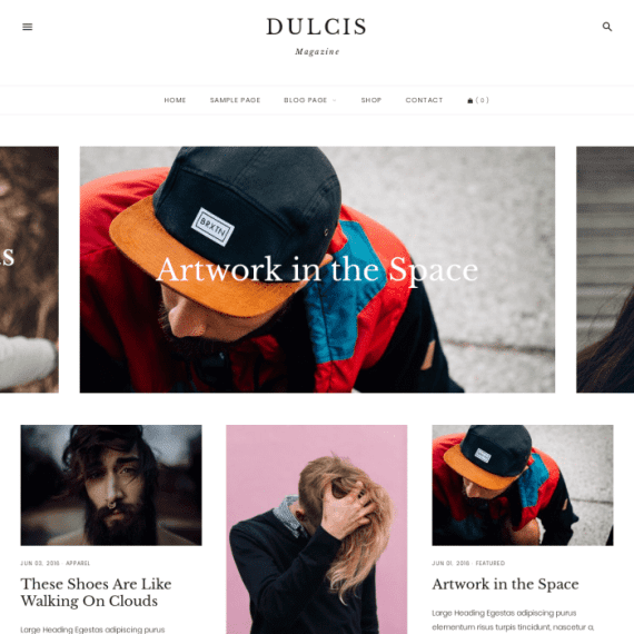ZigZagPress Dulcis Genesis Child WordPress Theme 1.0