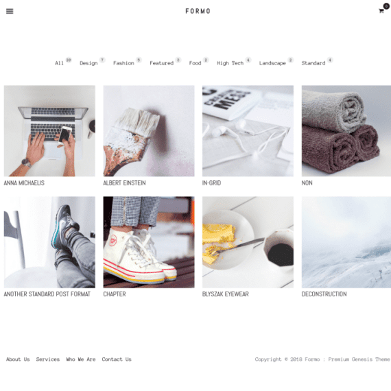 ZigZagPress Formo Genesis Child WordPress Theme 1.1