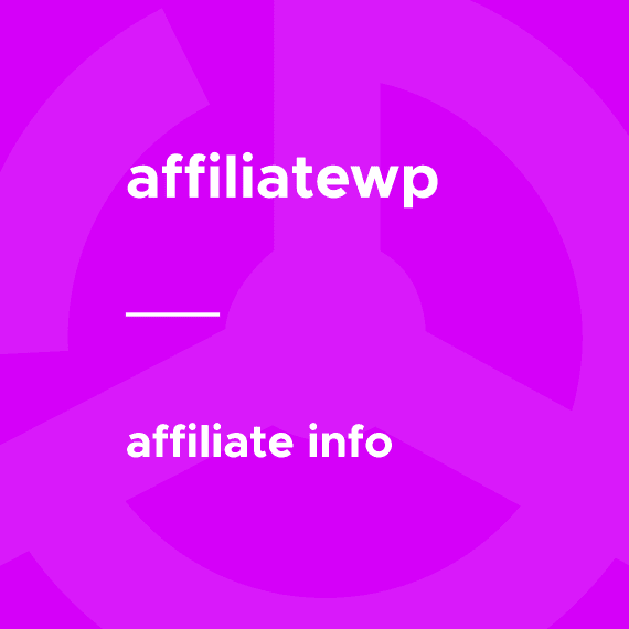 AffiliateWP – Affiliate Info 1.2