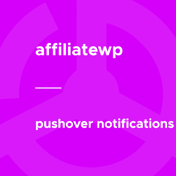 AffiliateWP – Pushover Notifications 1.2