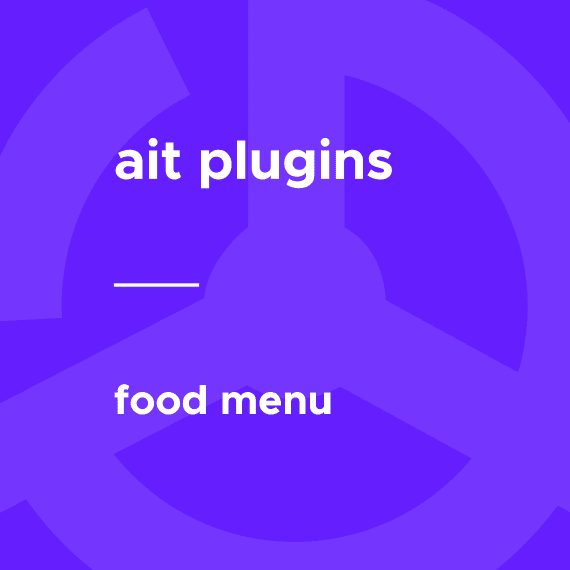 AIT – Food Menu (Legacy) 2.0.2