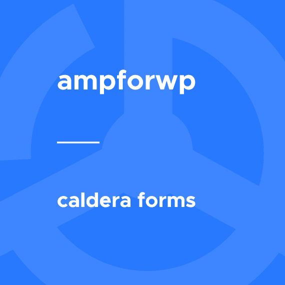Caldera Forms for AMP 1.2.6