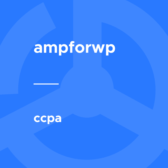 CCPA for AMP 1.0.1