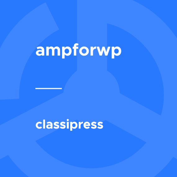 Classipress for AMP 0.8