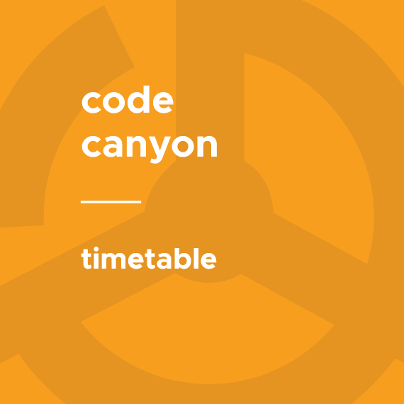 Timetable Responsive Schedule For WordPress 7.4 时间表插件下载