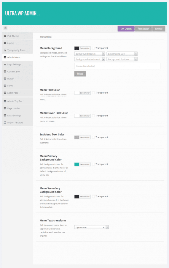 Ultra WordPress Admin Theme 11.5 后台管理界面主题下载