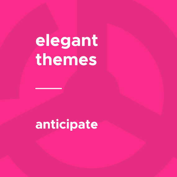 Elegant Themes – Anticipate (Legacy) 1.7.1