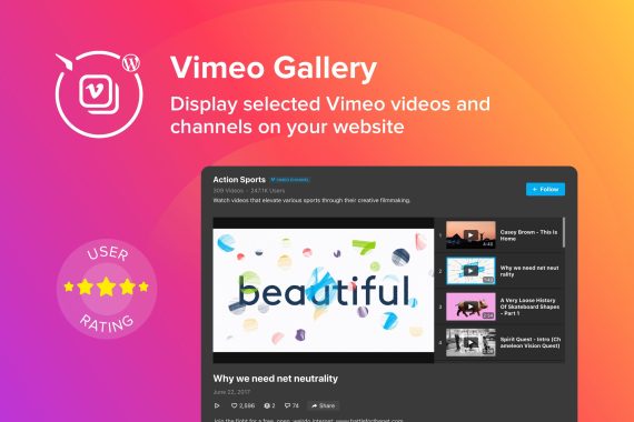 Elfsight Vimeo Gallery 1.1.1