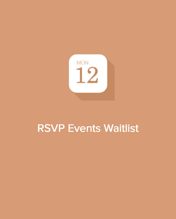 EventON – RSVP Events Waitlist 0.5