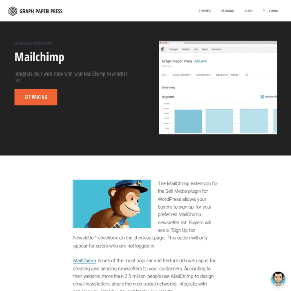 Graph Paper Press Sell Media Mailchimp 2.1.2 插件下载