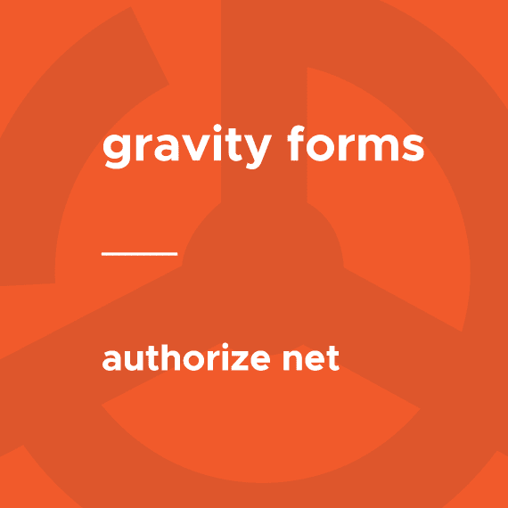 Gravity Forms – Authorize net 2.11