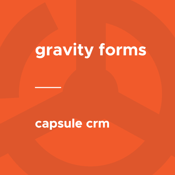 Gravity Forms – Capsule CRM 1.6