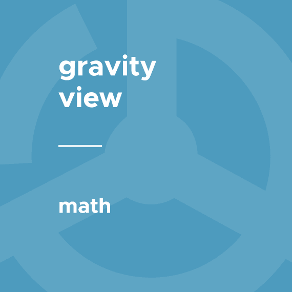GravityView – Math 2.10 插件下载