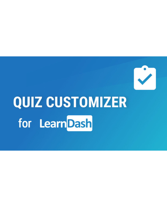 Quiz Customizer for LearnDash 2.5 插件下载