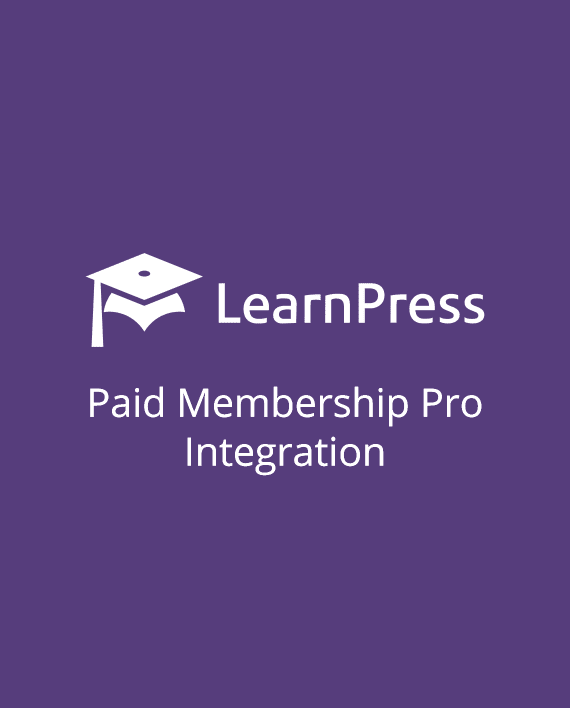 LearnPress – Paid Membership Pro Integration 4.1.1 拓展插件下载