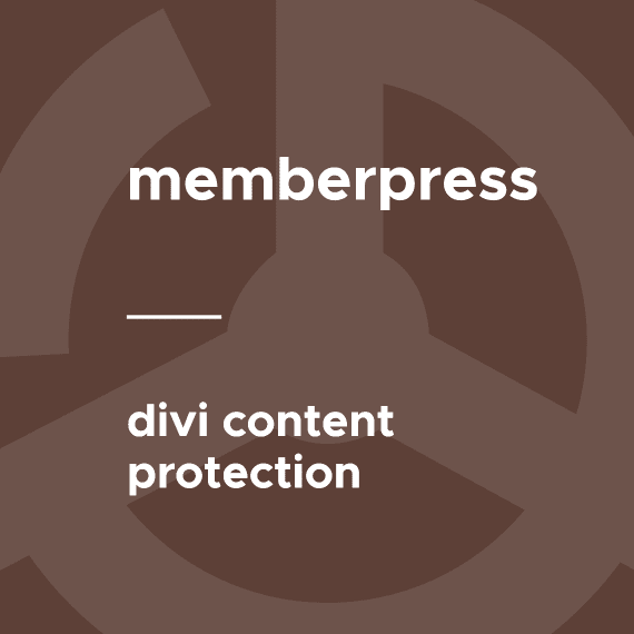 MemberPress – Divi Content Protection 1.0.9
