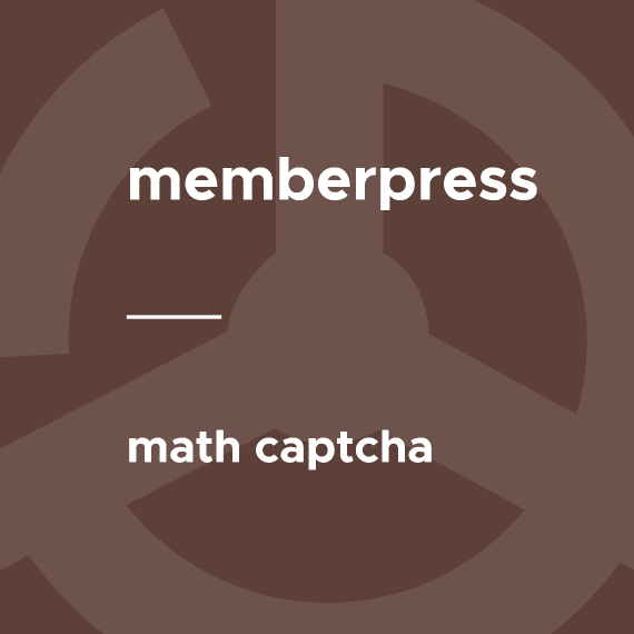 MemberPress – Math CAPTCHA 1.1.8 拓展插件下载