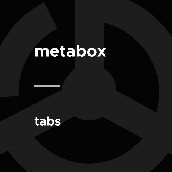 Meta Box – Tabs 1.2.0 wordpress插件下载