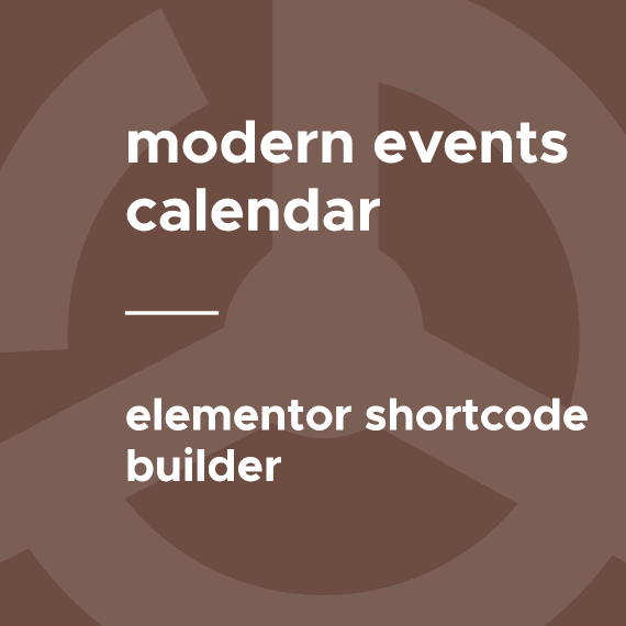 MEC – Elementor Shortcode Builder 1.6.0