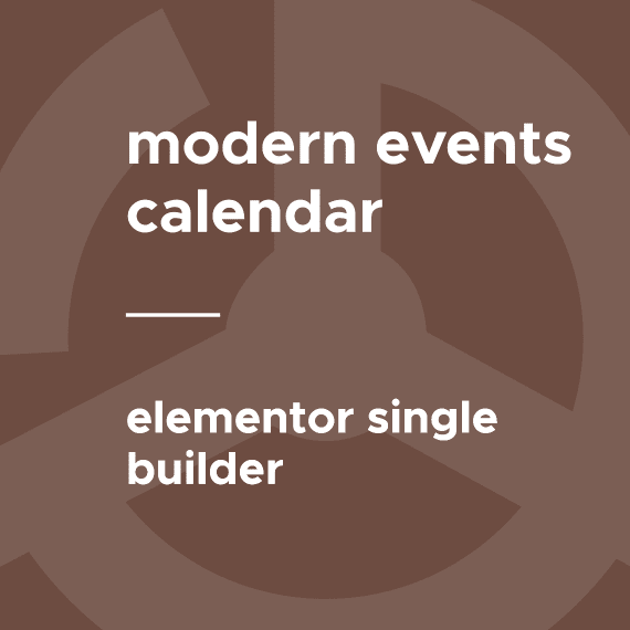 MEC – Elementor Single Builder 1.7.2