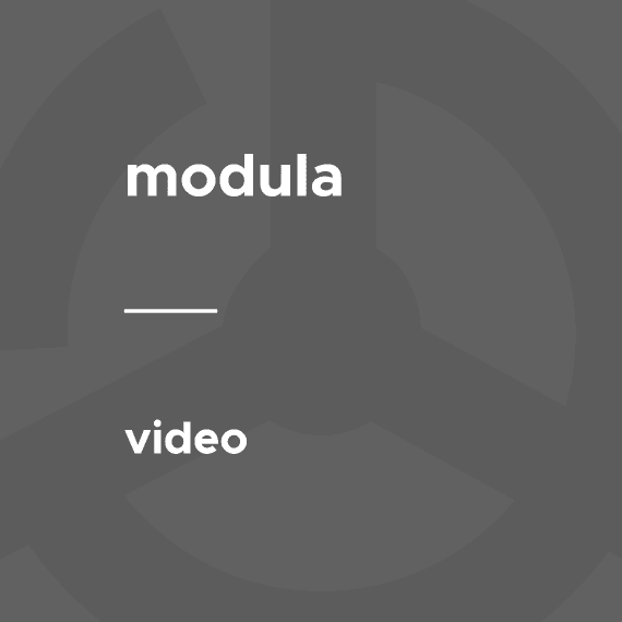 Modula – Video 1.0.11 插件下载