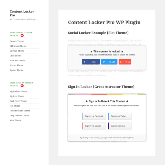 MyThemeShop Content Locker – Pro 1.0.16