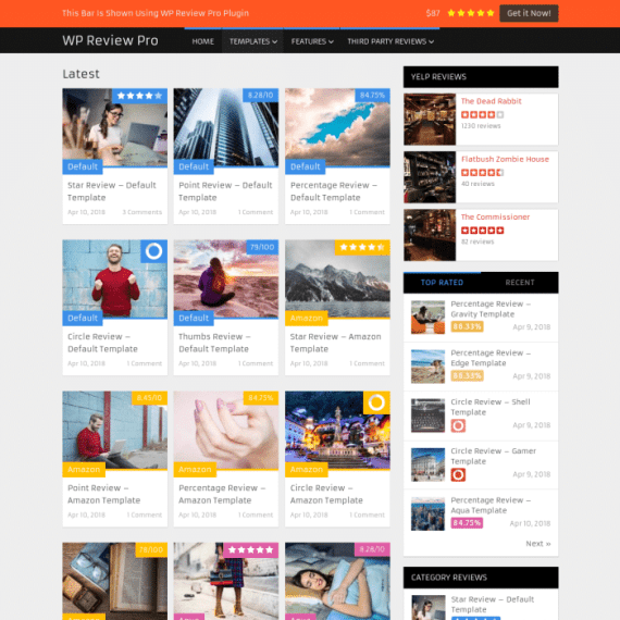 MyThemeShop WP Review Pro 3.4.11 评价评分插件下载