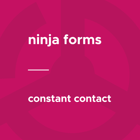Ninja Forms – Constant Contact 3.1.0