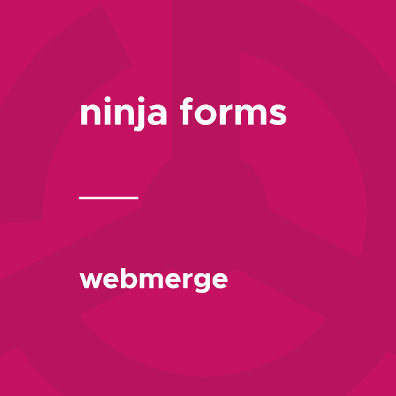 Ninja Forms – WebMerge 3.0.3