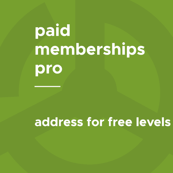 Paid Memberships Pro – Address For Free Levels 0.6.3 拓展插件下载