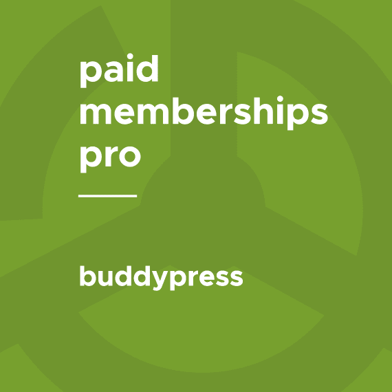 Paid Memberships Pro – BuddyPress 1.2.6