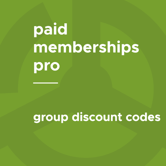 Paid Memberships Pro – Group Discount Codes 0.3.2