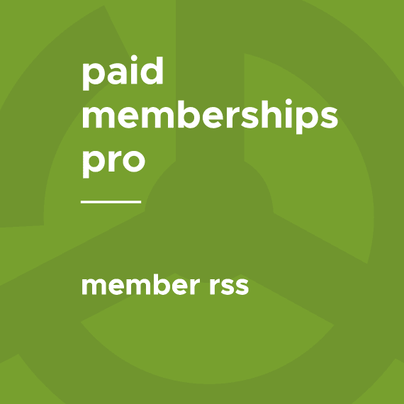 Paid Memberships Pro – Member RSS .2