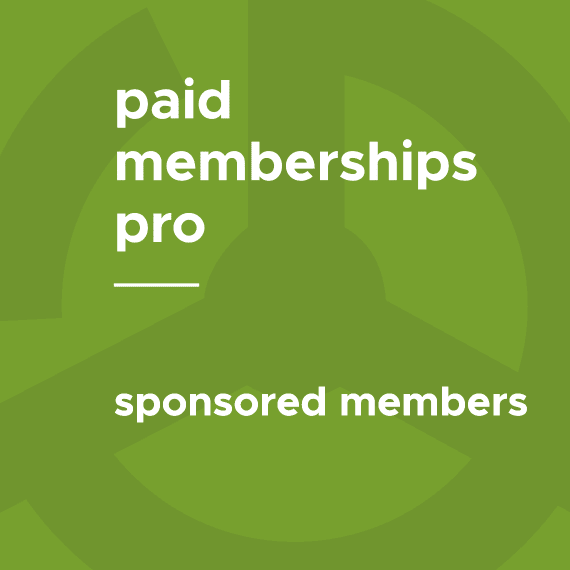 Paid Memberships Pro – Sponsored Members 0.10