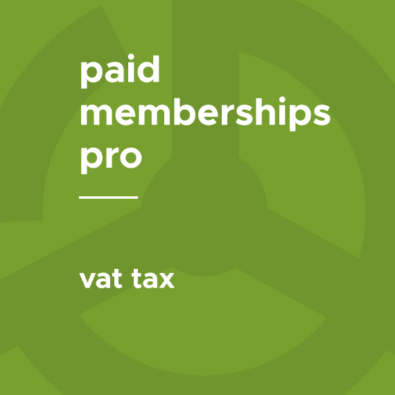 Paid Memberships Pro – VAT Tax 0.7.1