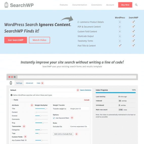 【核心插件】SearchWP v4.6.1.1 WordPress网站高级搜索插件免费下载