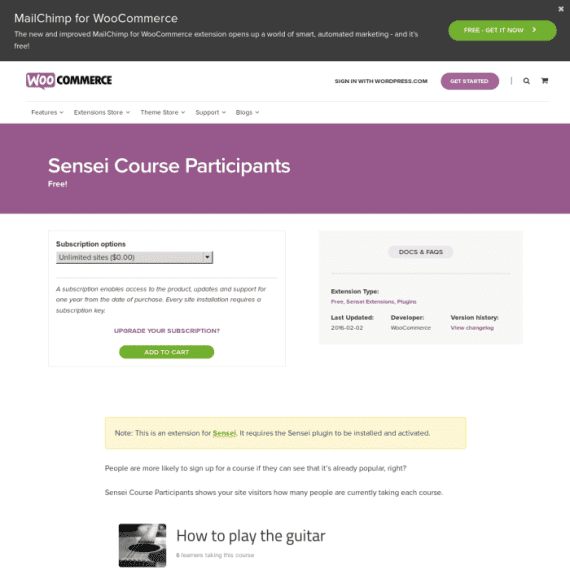 Sensei Course Participants 2.0.3