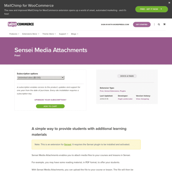 Sensei Media Attachments 2.0.3