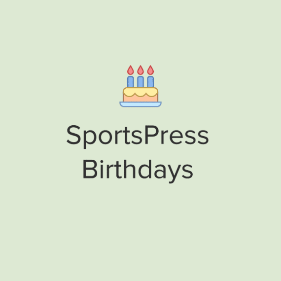 SportsPress Birthdays Extension 1.6