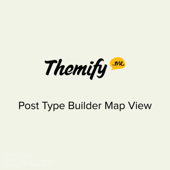 Themify Post Type Builder Map View 1.2.7