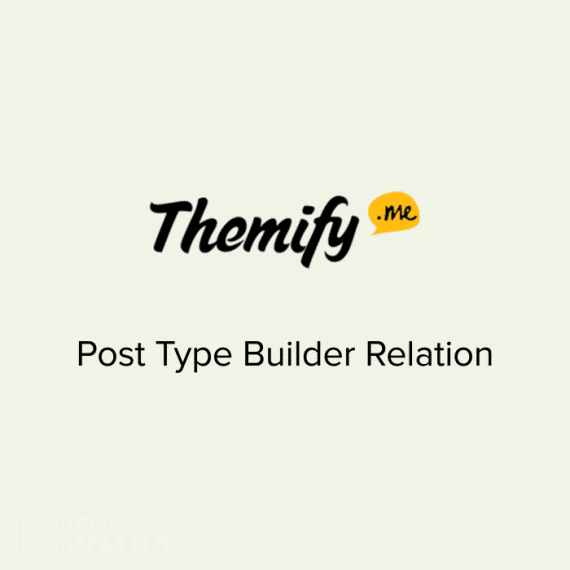 Themify Post Type Builder Relation 1.2.4