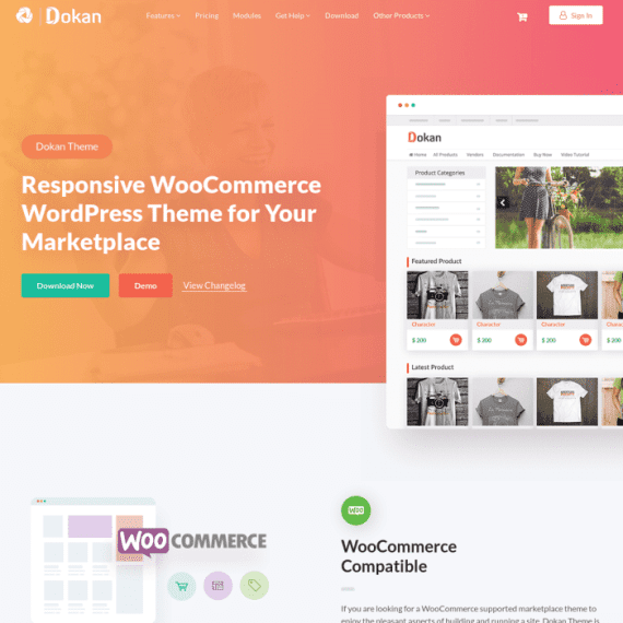 Dokan eCommerce Theme 2.3.6
