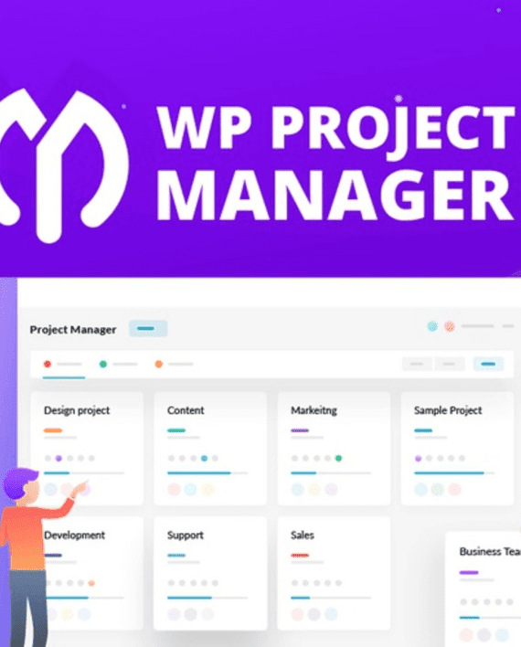 WP Project Manager Pro 4.1.0 团队协作项目管理插件下载