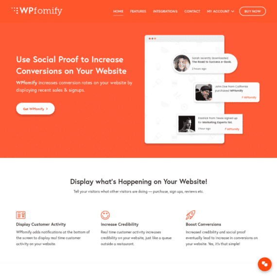 WPFomify 2.2.7 WordPress 的社交营销插件下载