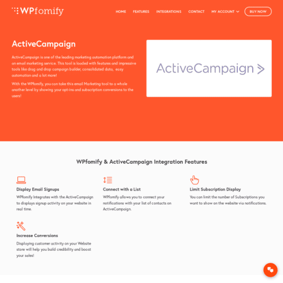 WPFomify Active Campaign Add-On 1.0.2