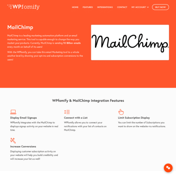 WPFomify Mailchimp Add-On 1.0.2