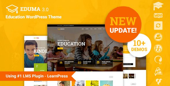 Eduma v5.9.6 –WordPress教育行业主题下载