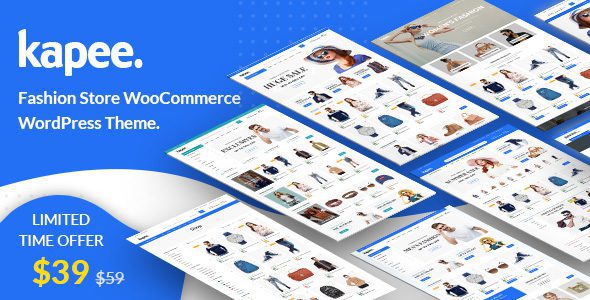 Kapee v1.7.4 – woocommerce时尚风格主题破解版下载