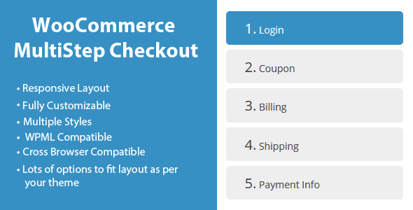 WooCommerce MultiStep Checkout Wizard v.4.0.0 多步结帐向导插件下载